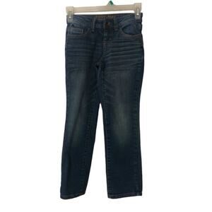 Justice Jeans Boys Kids‎ Mid-rise Regular Fit Straight Leg Denim Jeans Blue  7R